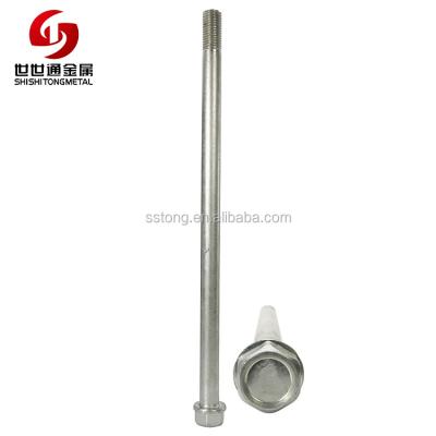 China Custom Long Fastener Screw Head Flange Half Thread Extra Long Bolt for sale