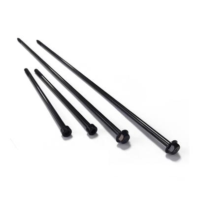 China Black HEX 500mm 1100mm Hex Bolt Screw Galvanized Flange Head 1500mm Extra Long Fastener for sale