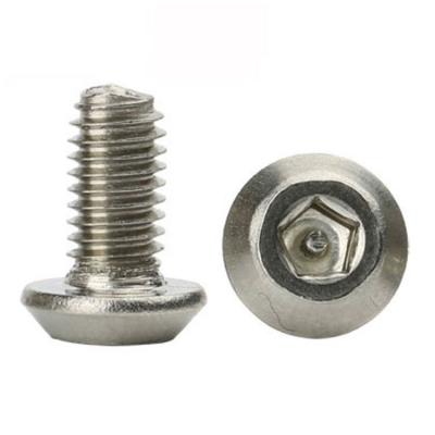 China PF M2 M3 M6 M8 M10 Stainless Steel PF Head Customized Pentagonal Head Anti-theft Screw With Pin for sale