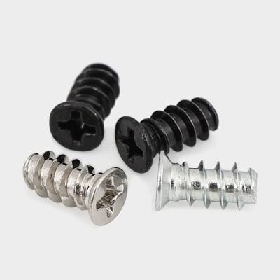 China Flat Head Phillips Cross Self Tapping Screws from Shenzhen Shi Shi Tong Supplier Carbon Steel Countersunk for sale