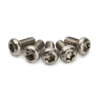 China ISO m3x8 m4 m6 m10 Torx titanium electronics cheese pan electronics t5 t27 head socket head cap plus machine screw for sale