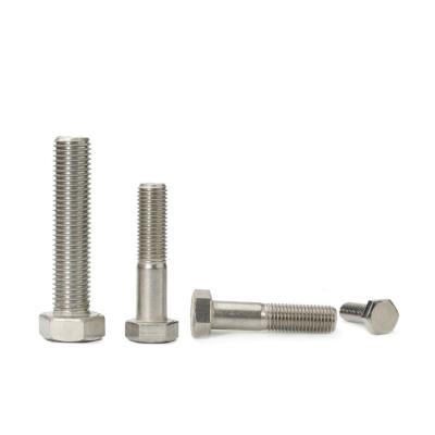 China DIN 933 Stainless Steel A2 A4 Hex Head Screw Bolt for sale