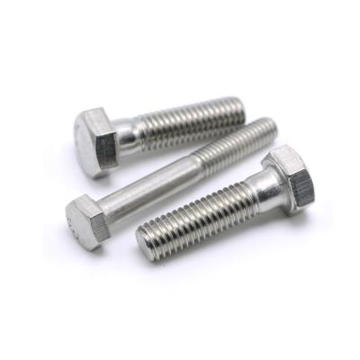 China M6*35mm 304 Stainless Steel Half Thread DIN931 Hex Bolt In Stock for sale