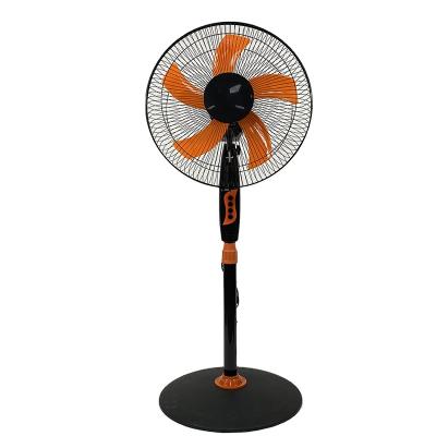 China MY40-6 16 Inch Hotel Floor Fan Push Button Speed ​​Adjustable Black Electric Fan for sale