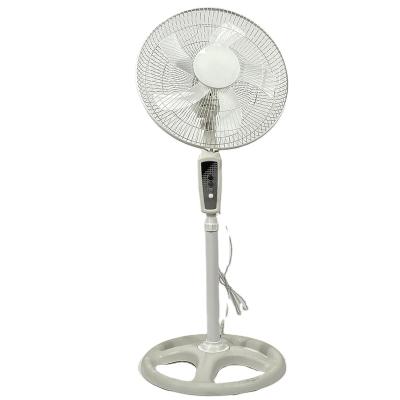 China MY40-31 Hotel Master Push Button Electric Fan Three-speed Variable-speed Moving White Floor Fan 16 Inch for sale