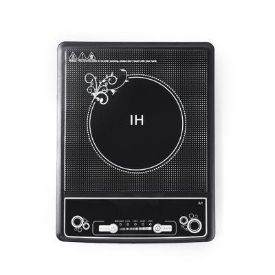 China Hotel Kitchen Appliances 2200w Commercial Ceramic Panel Portable Electric Induction Cooker for sale