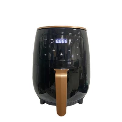 China 6L Hotel Air Fryer Intelligent Commercial Black Air Fryer Multifunctional Household Appliances for sale