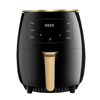 China Hotel Xiaopanxiong Home Air Fryer 6L Smart Black Air Fryer for sale