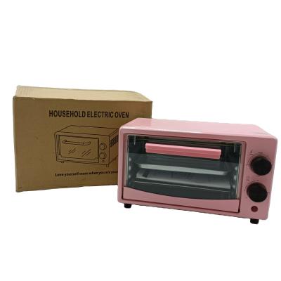 China Rose Oven Mini Smart Electric Hotel Xiaopanxiong 12L Household Electric Oven for sale