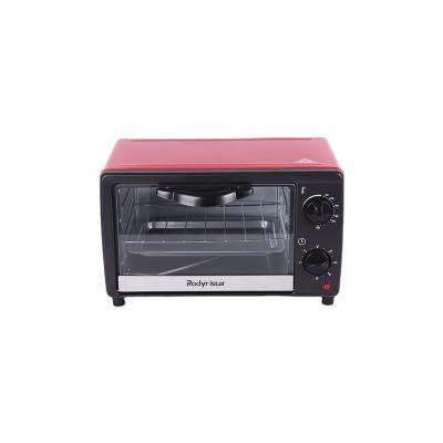 China Household Oven Mini Smart Electric Hotel Xiaopanxiong 12L Red Electric Oven for sale