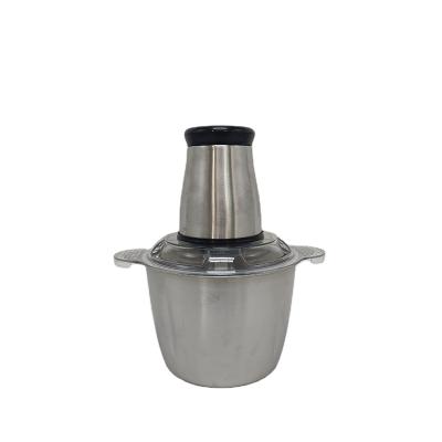 China Hotel Mincer Kitchen Stainless Steel Household 3L Chopper Garlic Pepper for sale