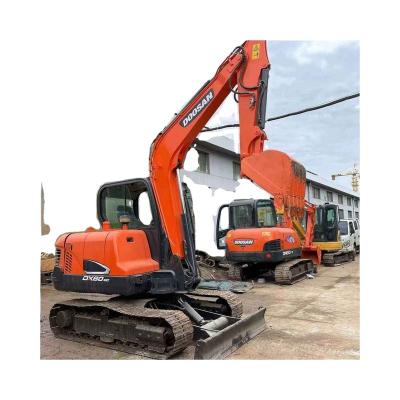 China Constructional engineering Used DOOSAN DX60 Mini Japanese Excavator for sale DX60/75/80 for sale