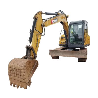 China Constructional engineering High Quality 7ton Mini Excavator XE75 Used Hydraulic Crawler Excavator XE75 For Sale for sale