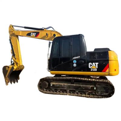 China Used hydraulic excavator CAT312D construction machine ,second hand caterpillar crawler excavator CAT312D with good working 0.33m Â³ for sale