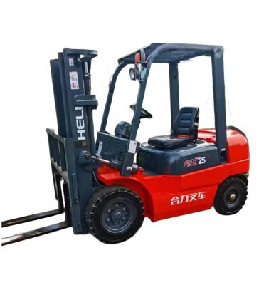 China Hotels HELI 2.5 ton Diesel Used  Forklift Used Truck for sale