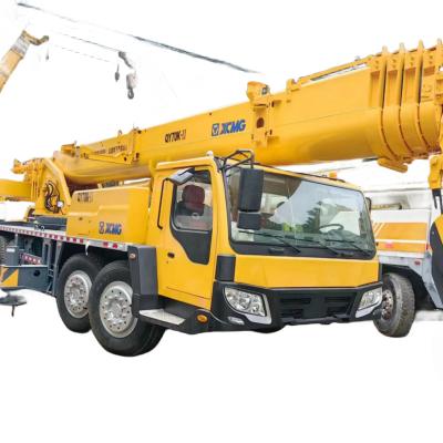 China Construction automation Rated weight 70 tons large truck crane QY70K hydraulic mobile crane 1-500 tons XCMG70 used crane sales for sale