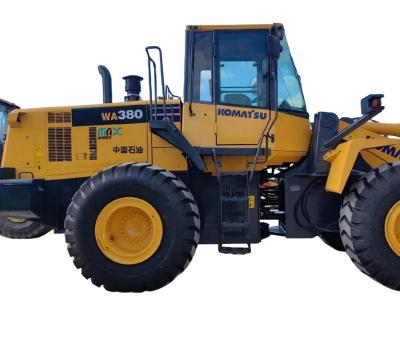 China Building Material Shops 90% new of used front loader komatsu 380 loader for sale