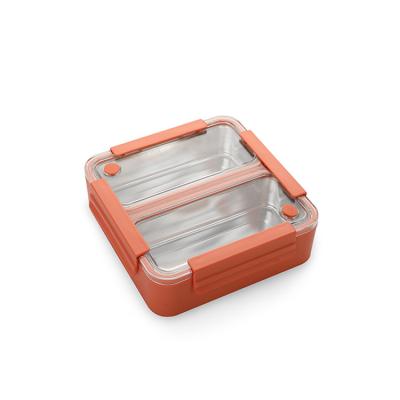 China Heatable Reusable Plastic Food Storage Box Containers Japanese Food Containers for sale