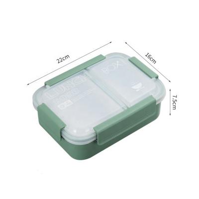 China Heatable Reusable Plastic Food Storage Box Containers Japanese Food Containers for sale