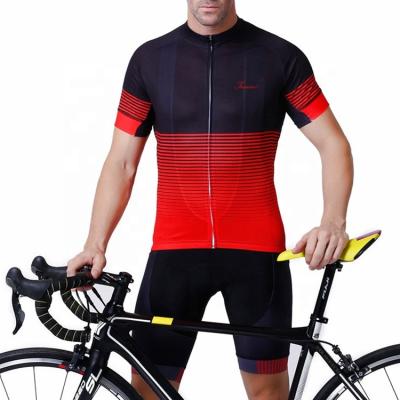 China Breathable Men's Cycling Tank Tops Full Length Half Sleeve Jacket Cycling Clothing Shirts Bike Cycling Tank Top Cycling Set for sale