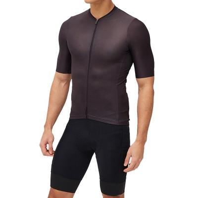 China Breathable Design Your Own Bicyle Wear Custom Logo Half Zip And Bib Shorts Black Sheep Cycling Jersey For Men for sale