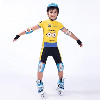 China OEM Breathable Kid Sportswear Suit Custom Bike Clothes Bicycle Kid Clothing Singlet Cycling Set for sale