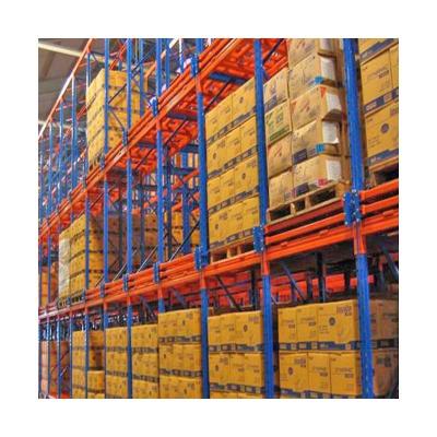 China Industrial Adjustable Corrosion Protection Warehouse Push Back Racking for sale