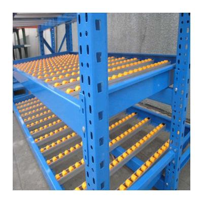 China Cardboard Rack FIFO Warehouse Storage Pallet Cardboard Flow Racks for sale