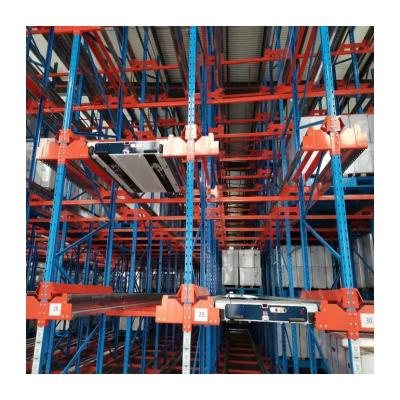 China Corrosion Protection China Warehouse Radio Rack Shuttle Rack With Pallet Shuttle Cart Automatic Mechanical Pallet Motor System for sale