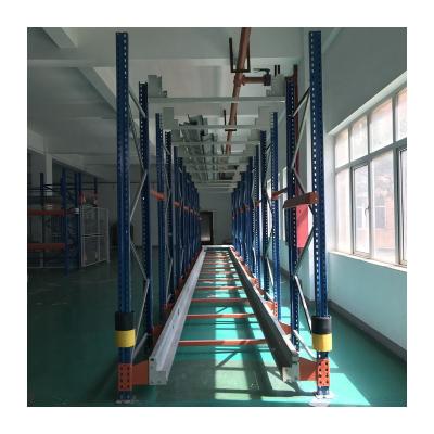 China Corrosion Protection OEM Tech Warehouse Radio Shuttle Racking For Heavy Duty Pallet In Cold Store for sale