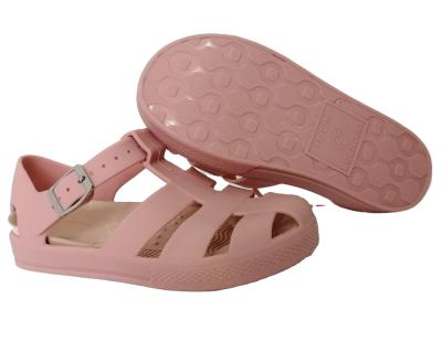 China Hot Selling Breathable Jelly Sandals Girls Shoes Kids Infant Summer Beach Strap Comfortable Sandals for sale