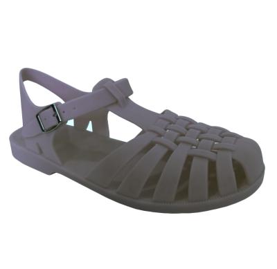 China 2021 PVC Lit China Summer Shoes Sandals Jelly Sandals Toddler Gray Kids Injection Sandalias De Gelatina for sale