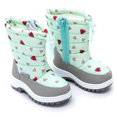 China New Custom Made Little Girls Lit Snowboots 2022 Winter Kids Bota Waterproof Shoes Wholesale for sale