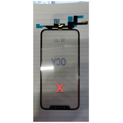 China Glass Screen Assembly Mobile Phone Accessories For IPHONEX TP+OCA+frame+glue X for sale