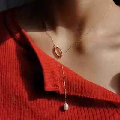 China Cute Fashion Women Jewelry Natural Pearl Pendant Necklace Eco - Friendly for sale