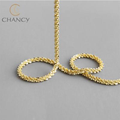 China New Design 925 Sterling Silver Vintage Style Chain Necklace Eco - Friendly for sale