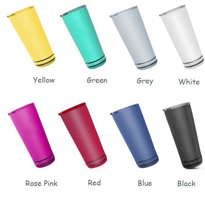 China AirPlay Best Company Promotion Gift Insulation Music Cup BT5.0 Food Grade 304 Stainless Steel Portable Wireless Speaker Rocker With Lid for sale