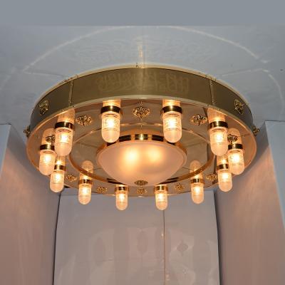 China Traditional Arabic Moroccan Ceiling Lamp Mosque Manufacturer Zhongshan Chandelier Lighting Islamic Lighting for sale