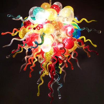 China Modern Custom Contemporary Murano Glass Chandelier For Lobby for sale