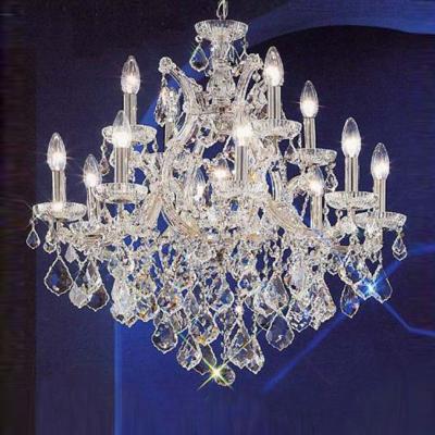 China Traditional Living Room Dining Room Kitchen Hanging Crystal Pendant Chandelier Lights for sale