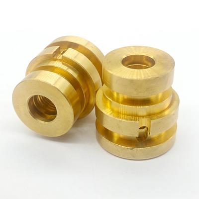 China Lead Free Custom Copper Parts H59 H62 Brass CNC Turned Components High Precision for sale