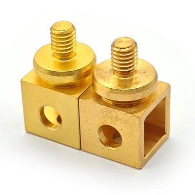 China Automotive Custom Made CNC Parts Polishing Turned Brass Components High Precision for sale