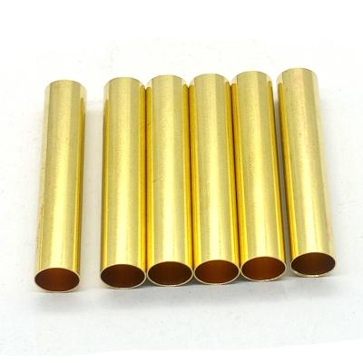 China Milling / Turning CNC Machined Spare Parts Gold Stainless Steel Bushing for sale