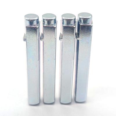 China Zinc Plated CNC Machining Services Precision CNC Turning Parts Square for sale