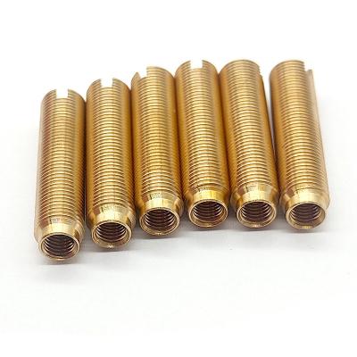 China ODM / OEM Hollow Brass Threaded Rod M6 M8 M10 M12 Hollow Threaded Studs for sale