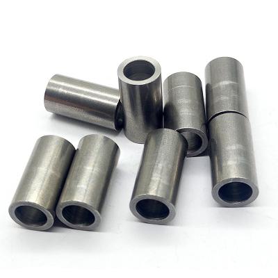 China Anodized Round Coupling Nut Long Coupling Nut Thickening Without Threaded for sale