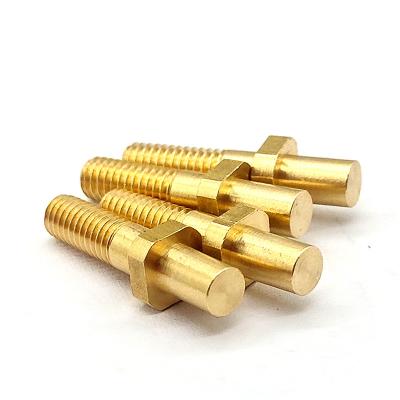 China High Precision Brass Turned Parts Conductive Conductive CNC Milling Brass Parts Anodized for sale