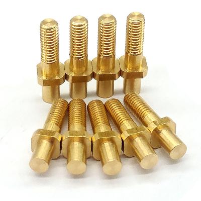 China Customized Gold Plated Bolts Automotive Nuts And Bolts High Precision for sale