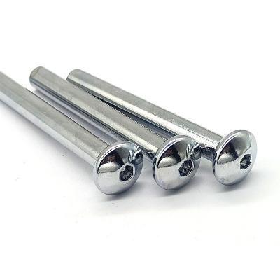 China Carbon Steel CNC Turning Parts Long Aluminum Rivets Pan Head for sale