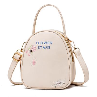 China 2022 New Factory Wholesale Leisure Waterproof Girls Backpack Women's Leather Shoulder Cross Body Bag Korean Custom for sale